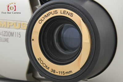 【中古】OLYMPUS オリンパス μ[mju:] ZOOM 115 DELUXE コンパクトフィルムカメラ