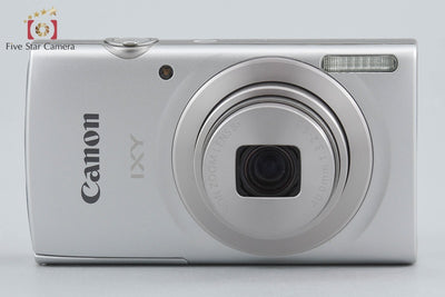 【中古】Canon キヤノン IXY 200 シルバー コンパクトデジタルカメラ 元箱付き