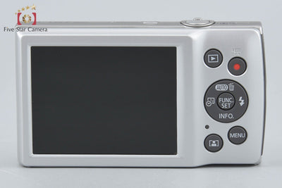 【中古】Canon キヤノン IXY 200 シルバー コンパクトデジタルカメラ 元箱付き