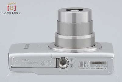 【中古】Canon キヤノン IXY 200 シルバー コンパクトデジタルカメラ 元箱付き