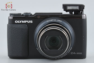 【中古】OLYMPUS オリンパス STYLUS SH-60 ブラック コンパクトデジタルカメラ