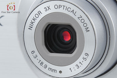 【中古】Nikon ニコン COOLPIX S200 シルバー コンパクトデジタルカメラ