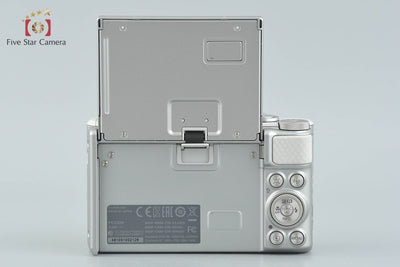【中古】Canon キヤノン PowerShot SX730 HS シルバー コンパクトデジタルカメラ 元箱付き