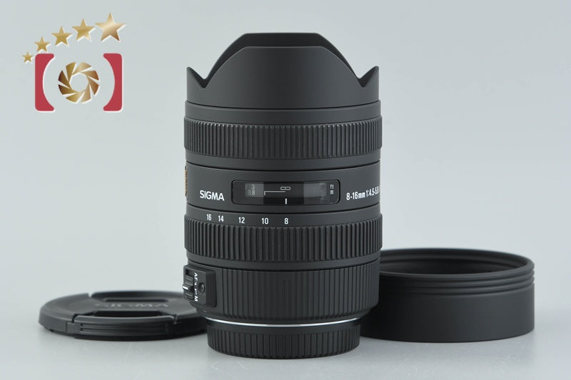 【中古】SIGMA シグマ 8-16mm f/4.5-5.6 DC HSM シグマ SAマウント用