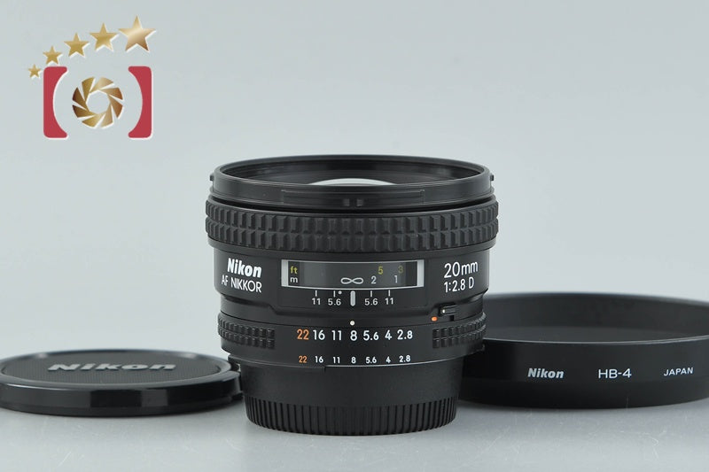 【中古】Nikon ニコン AF NIKKOR 20mm f/2.8 D