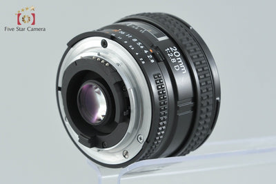 【中古】Nikon ニコン AF NIKKOR 20mm f/2.8 D