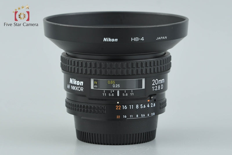 中古】Nikon ニコン AF NIKKOR 20mm f/2.8 D – Five Star Camera