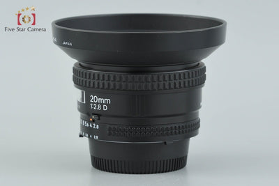 【中古】Nikon ニコン AF NIKKOR 20mm f/2.8 D