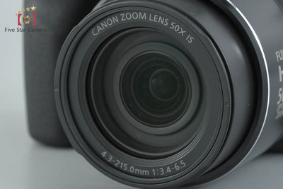 【中古】Canon キヤノン PowerShot SX530 HS ブラック コンパクトデジタルカメラ