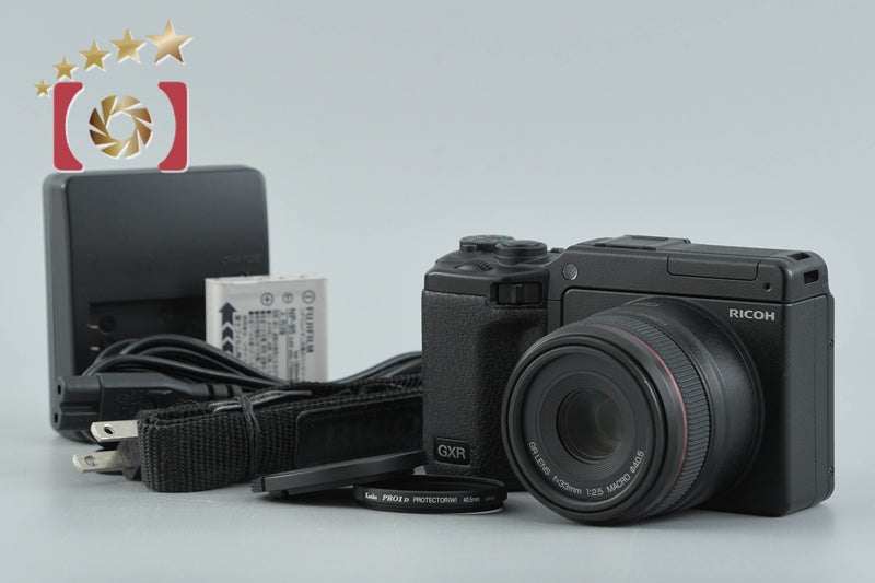 中古】RICOH リコー GXR + A12 50mm f/2.5 MACRO シャッター回数僅少