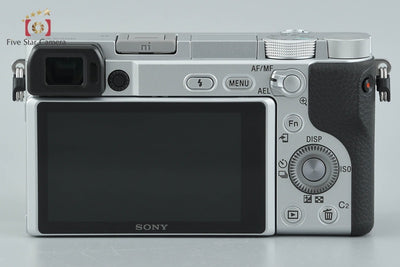 【中古】SONY ソニー α6400 ILCE-6400 シルバー ミラーレス一眼カメラ シャッター回数僅少