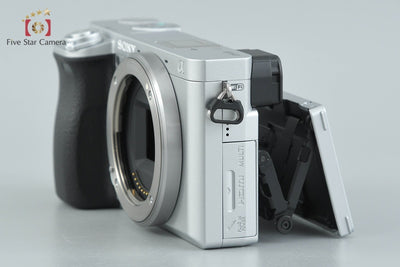 【中古】SONY ソニー α6400 ILCE-6400 シルバー ミラーレス一眼カメラ シャッター回数僅少