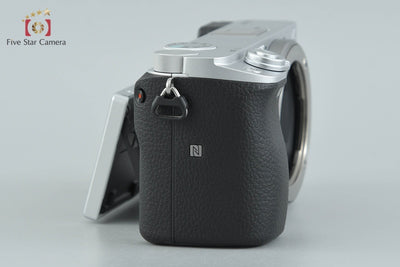 【中古】SONY ソニー α6400 ILCE-6400 シルバー ミラーレス一眼カメラ シャッター回数僅少