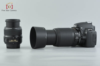 【中古】Nikon ニコン D40x ダブルズームキット シャッター回数僅少