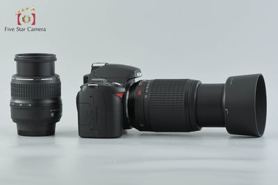 【中古】Nikon ニコン D40x ダブルズームキット シャッター回数僅少