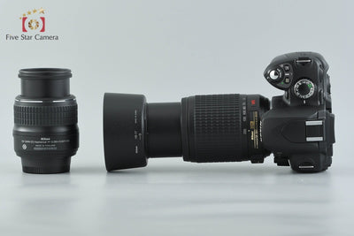 【中古】Nikon ニコン D40x ダブルズームキット シャッター回数僅少