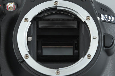 【中古】Nikon ニコン D3300 ブラック デジタル一眼レフカメラ シャッター回数僅少
