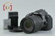 【中古】Nikon ニコン D5300 18-140 VR レンズキット ブラック シャッター回数僅少