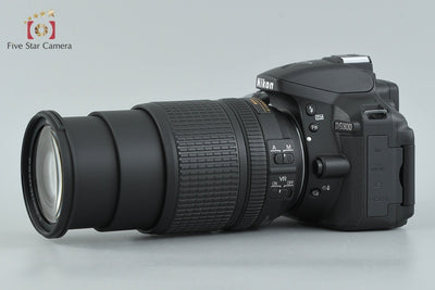 【中古】Nikon ニコン D5300 18-140 VR レンズキット ブラック シャッター回数僅少