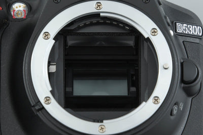 【中古】Nikon ニコン D5300 18-140 VR レンズキット ブラック シャッター回数僅少
