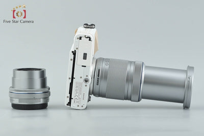 【中古】OLYMPUS オリンパス PEN Lite E-PL7 EZ ダブルズームキット ホワイト