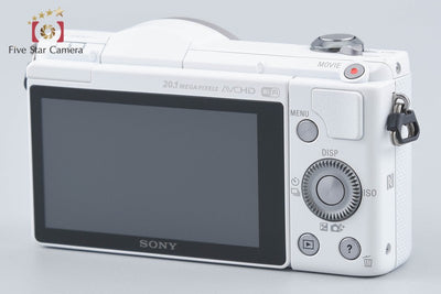 【中古】SONY ソニー α5000 ILCE-5000 ダブルズームレンズキット ホワイト シャッター回数僅少