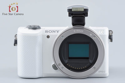 【中古】SONY ソニー α5000 ILCE-5000 ダブルズームレンズキット ホワイト シャッター回数僅少