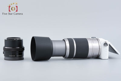 【中古】SONY ソニー α5000 ILCE-5000 ダブルズームレンズキット ホワイト シャッター回数僅少