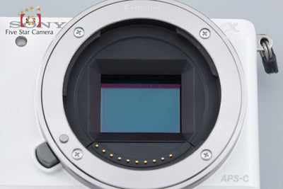 【中古】SONY ソニー α5000 ILCE-5000 ダブルズームレンズキット ホワイト シャッター回数僅少