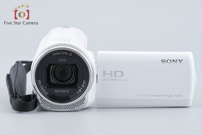 【中古】SONY ソニー ハンディカム HDR-CX680 ホワイト デジタルビデオカメラ 多言語対応