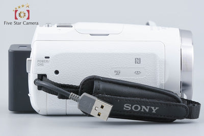 【中古】SONY ソニー ハンディカム HDR-CX680 ホワイト デジタルビデオカメラ 多言語対応
