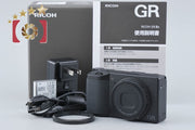 【中古】RICOH リコー GR IIIx コンパクトデジタルカメラ シャッター回数僅少 元箱付き