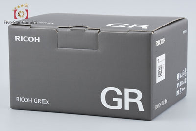 【中古】RICOH リコー GR IIIx コンパクトデジタルカメラ シャッター回数僅少 元箱付き