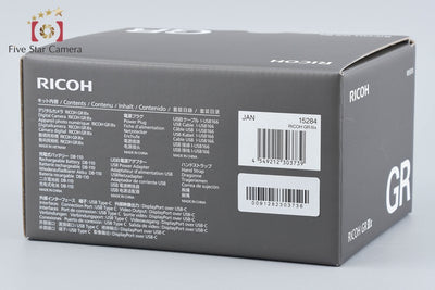 【中古】RICOH リコー GR IIIx コンパクトデジタルカメラ シャッター回数僅少 元箱付き