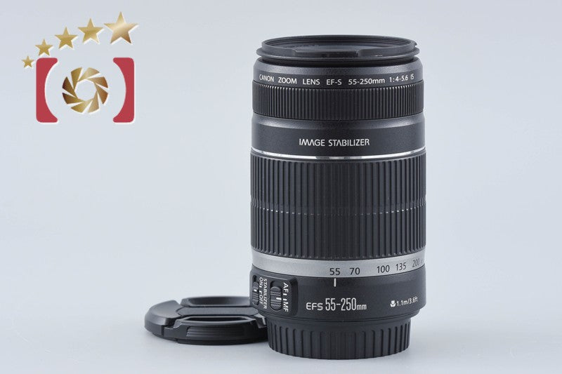 【中古】Canon キヤノン EF-S 55-250mm f/4-5.6 IS