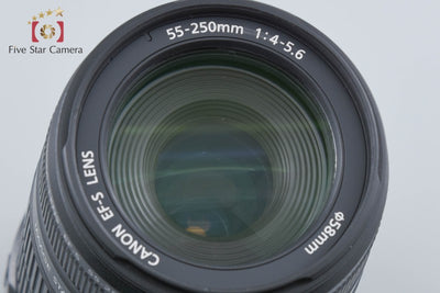 【中古】Canon キヤノン EF-S 55-250mm f/4-5.6 IS