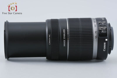 【中古】Canon キヤノン EF-S 55-250mm f/4-5.6 IS