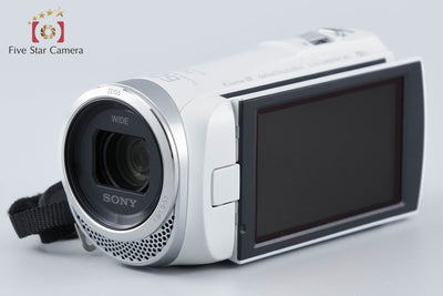 【中古】SONY ソニー HDR-CX485 ホワイト ビデオカメラ