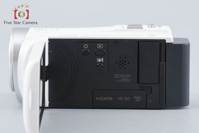 【中古】SONY ソニー HDR-CX485 ホワイト ビデオカメラ