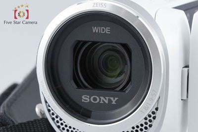 【中古】SONY ソニー HDR-CX485 ホワイト ビデオカメラ