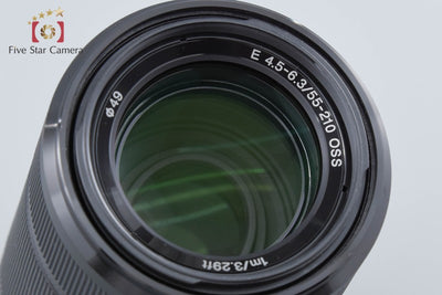 【中古】SONY ソニー E 55-210mm f/4.5-6.3 OSS SEL55210 ブラック