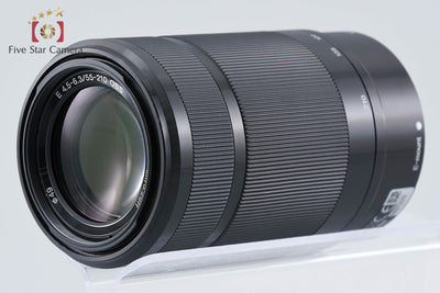 【中古】SONY ソニー E 55-210mm f/4.5-6.3 OSS SEL55210 ブラック