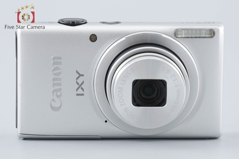 中古】Canon キヤノン IXY 90F シルバー コンパクトデジタルカメラ