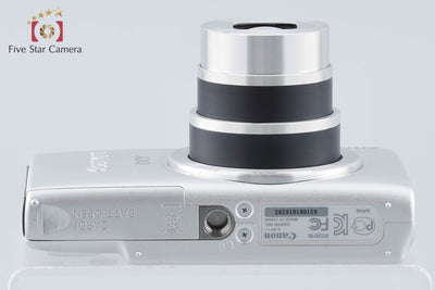 【中古】Canon キヤノン IXY 90F シルバー コンパクトデジタルカメラ