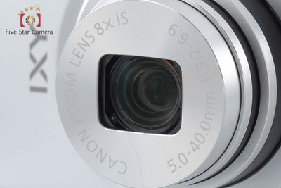 【中古】Canon キヤノン IXY 90F シルバー コンパクトデジタルカメラ