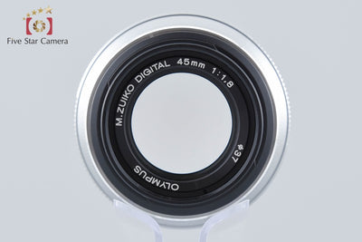 【中古】OLYMPUS オリンパス M.ZUIKO DIGITAL 45mm f/1.8 シルバー