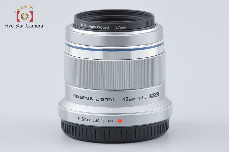 中古】OLYMPUS オリンパス M.ZUIKO DIGITAL 45mm f/1.8 シルバー