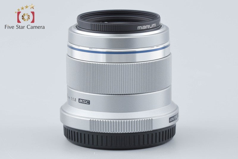 中古】OLYMPUS オリンパス M.ZUIKO DIGITAL 45mm f/1.8 シルバー