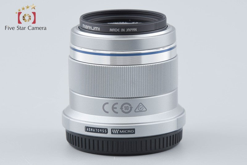 中古】OLYMPUS オリンパス M.ZUIKO DIGITAL 45mm f/1.8 シルバー