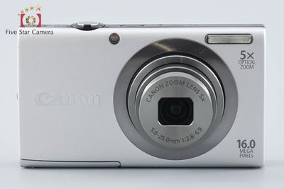【中古】Canon キヤノン PowerShot A2300 シルバー コンパクトデジタルカメラ